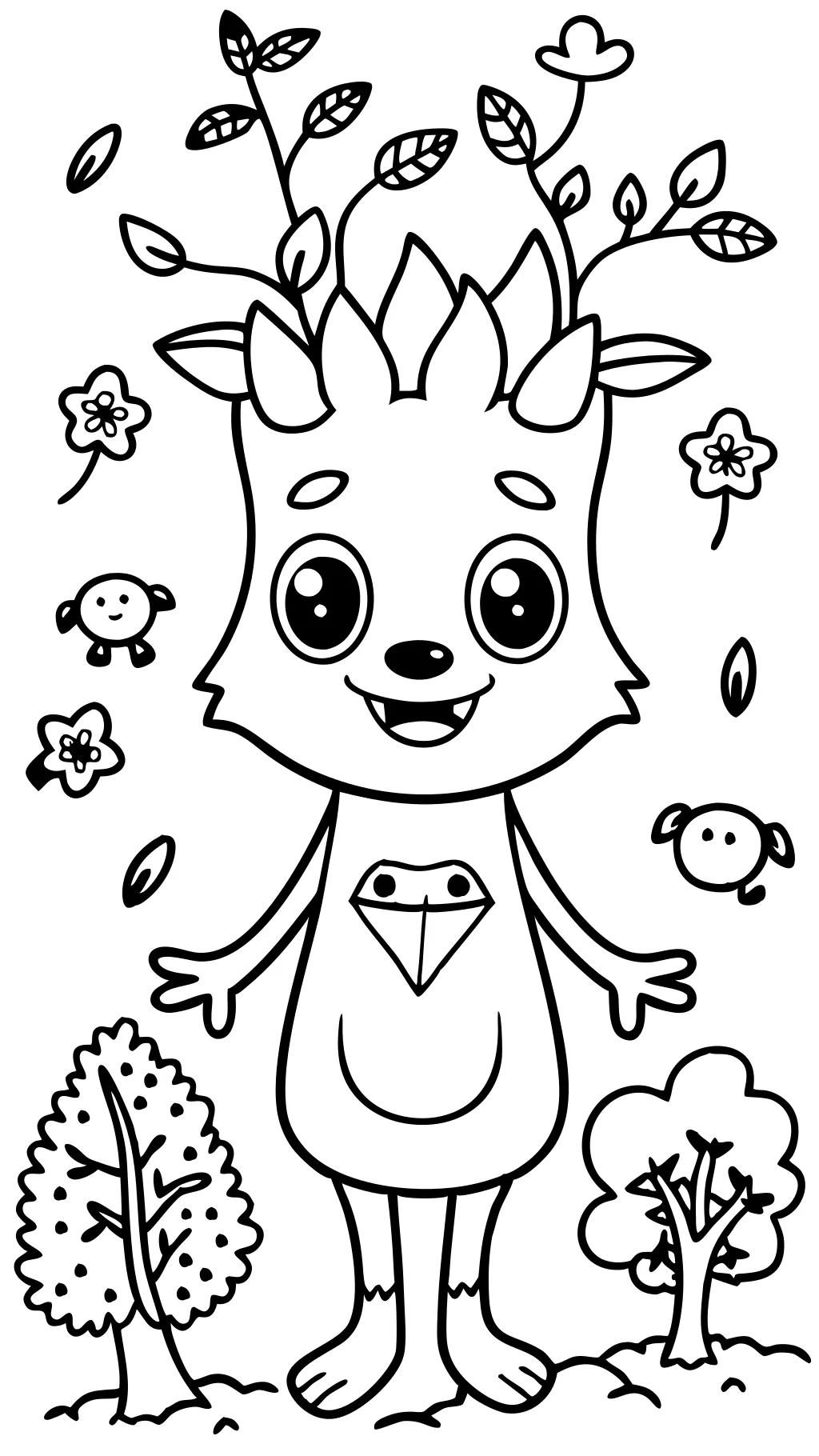 woody coloring page